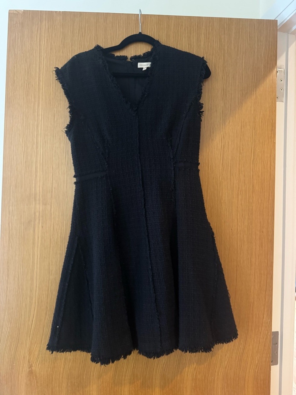 Rebecca Taylor Black Textured Dress